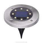 BLACK+DECKER zunanja solarna disk svetilka - 8 pak 8B2Z458 na prostem - Image 2