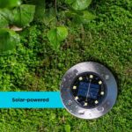 BLACK+DECKER zunanja solarna disk svetilka - 8 pak 8B2Z458 na prostem - Image 8